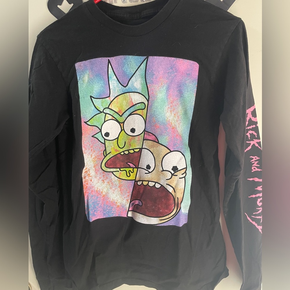 Rick and Morty Long Sleeve Graphic Tee